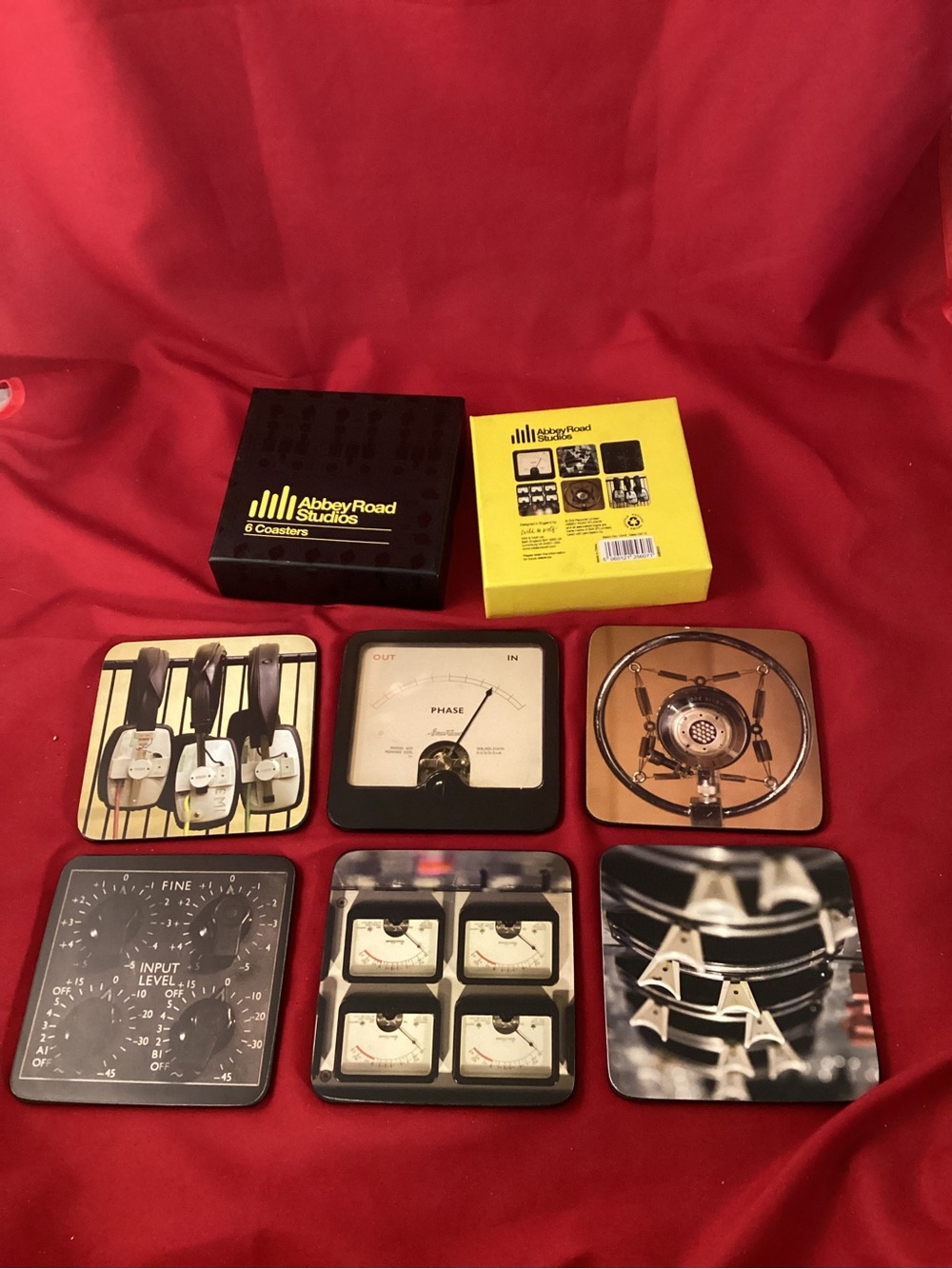 Abbey Road Studios Coasters - 6-Pack